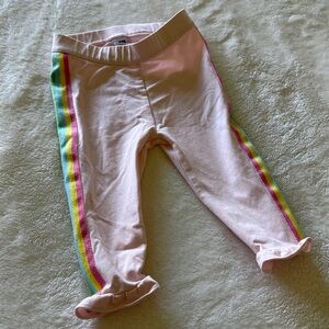 Janie and Jack Soft Pink Baby Leggings